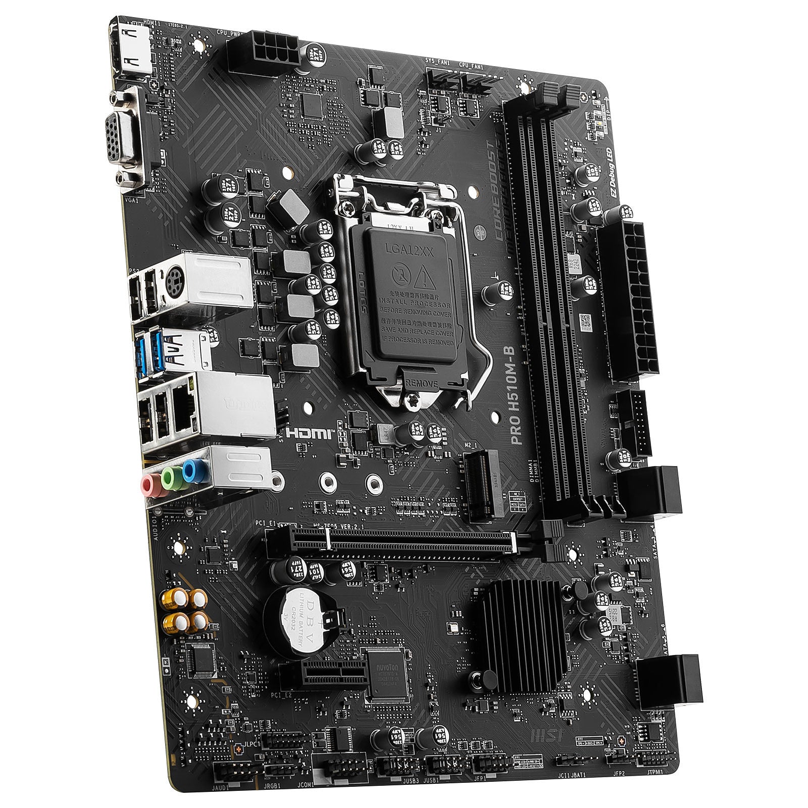 Carte Mère MSI H510M-B Pro (Intel LGA 1200) Micro ATX Carte Mère MSI H510M-B Pro (Intel LGA 1200) Micro ATX